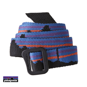 PATAGONIA-59179-FRICTION BELT-CEINTURE-FRBK FRITZ ROY BELT BLACK-BLEU