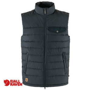 FJALL RAVEN-82973-GREENLAND DOWN LINER VEST-DOUDOUNE SANS MANCHE-HOMME-555-DARK NAVY-MARINE