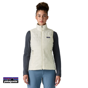 PATAGONIA-84248-W'S NANO PUFF VEST-DOUDOUNE SYNTHÉTIQUE SANS MANCHE-FEMME-BCW BIRCH WHITE-BLANC-FACE