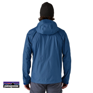PATAGONIA-85241-M'S TORRENTSHELL 3L JACKET-VESTE IMPERMEABLE-HOMME-CLMB CLEMENT BLUE-BLEU-DOS