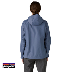 PATAGONIA-85246-W'S TORRENTSHELL 3L RAIN JACKET-VESTE DE RANDONNÉE-IMPERMÉABLE-FEMME-CUBL CURRENT BLUE-BLEU-DOS