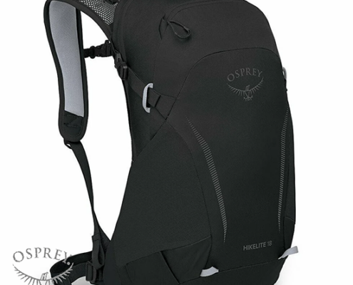 OSPREY-OP3023-HIKELITE 18-SAC À DOS DE RANDONNÉE-BLACK-NOIR