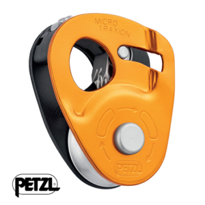 PETZL-P53-MICRO TRAXION-POULIE-ORANGE