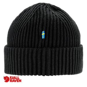 FJALL RAVEN-13100234-LITE LOGO HAT-BONNET-550 BLACK-NOIR-ARRIERE