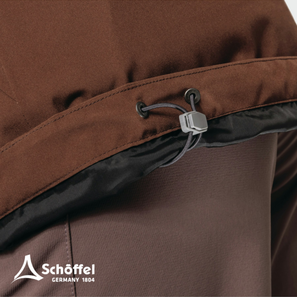 SCHOFFEL-13598-HIKING 3IN1 JACKET STYLE TAMINA-PARKA 3 EN 1-FEMME-4805 CHOCOLATE-MARRON-CORDON DE SERRAGE