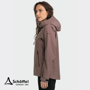 SCHOFFEL-13605-HIKING JACKET STYLE CASCATA-VESTE DE RANDONNÉE IMPERMÉABLE-FEMME-3905 TWILITGH MAUVE -MAUVE-CÔTÉ