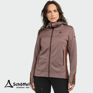 SCHOFFEL-13784-HIKING FLEECE HOODY STYLE MILAGLE-VESTE POLAIRE À CAPUCHE-3905 TWILIGHT MAUVE-MAUVE
