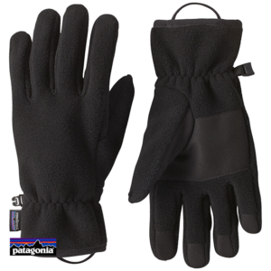 PATAGONIA-22401-SYNCHILLA FLEECE GLOVES-GANTS POLAIRE-BKSO BLACK SOLID-NOIR