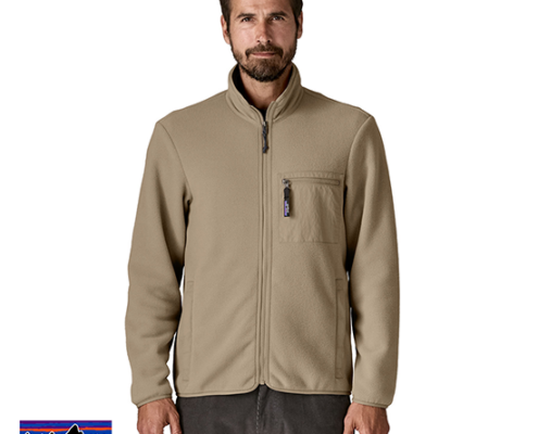 PATAGONIA-22991-M'S SYNCHILLA FLEECE JACKET-VESTE POLAIRE HOMME-SBGR SEABIRD GREY W SEABIRD GREY-BEIGE