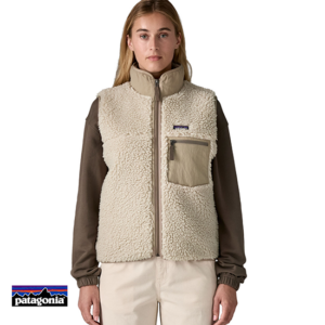 PATAGONIA-23084-W'S CLASSIS RETRO X VEST-VESTE POLAIRE SANS MANCHE-FEMME-NAT NATURAL-BEIGE-FACE
