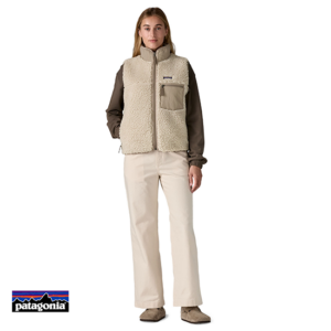 PATAGONIA-23084-W'S CLASSIS RETRO X VEST-VESTE POLAIRE SANS MANCHE-FEMME-NAT NATURAL-BEIGE