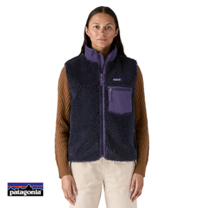 PATAGONIA-23084-W'S CLASSIS RETRO X VEST-VESTE POLAIRE SANS MANCHE-FEMME-SNBE SUNKEN BLUE-BLEU-FACE