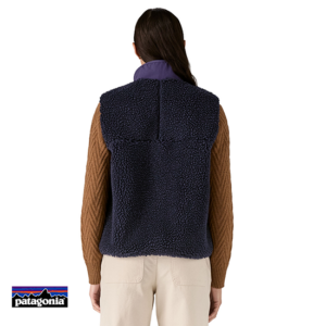 PATAGONIA-23084-W'S CLASSIS RETRO X VEST-VESTE POLAIRE SANS MANCHE-FEMME-SNBE SUNKEN BLUE-BLEU-FACE-DOS