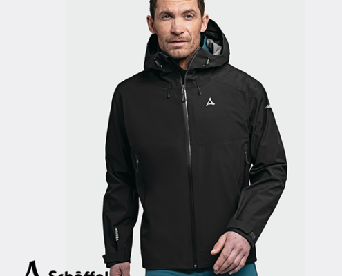 SCHOFFEL-JACKET STYLE CASCATA-VESTE IMPERMÉABLE-HOMME-9990 BLACK-NOIR