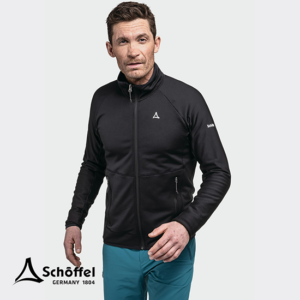 SCHOFFEL-23931-HIKKING FLEECE JACKET STYLE CASCATA-VESTE POLAIRE-HOMME-9990 BLACK-NOIR