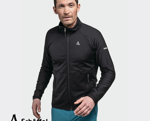 SCHOFFEL-23931-HIKKING FLEECE JACKET STYLE CASCATA-VESTE POLAIRE-HOMME-9990 BLACK-NOIR