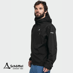 SCHOFFEL-23988-MOUNTAIN JACKET STYLE BLAUEIS-VESTE IMPERMÉABLE-HOMME-9990 BLACK-NOIR-CÔTÉ