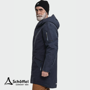 SCHOFFEL-24106-URBAN INSULATED PARKA STYLE KALMOR-PARKA-HOMME-8820 NAVY-MARINE-CÔTÉ