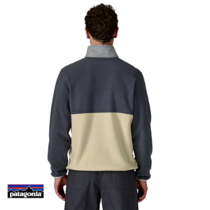 PATAGONIA-26200-M'S MICRODINI 1/2 ZIP-POLAIRE-HOMME-PLCN PELICAN-BEIGE-DOS