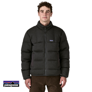 PATAGONIA-26250-M'S REVERSIBLE DOWN BETTER SWEATER-BLOUSON RÉVERSIBLE-HOMME-BLK BLACK-NOIR-BLEU REVERSIBLE-CHAUD
