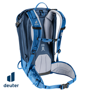 DEUTER-3303322-FREERIDER 30-SAC À DOS DE SKI-HOMME-1397 NEPTUNENIGHTBLUE-BLEU-DOS