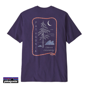 PATAGONIA-37795-M'S CLEAN CLIM ROOTS TESPONSIBILI-TEE-TEE SHIRT-HOMME-PMTP PLUMMET PURPLE-VIOLET-DOS