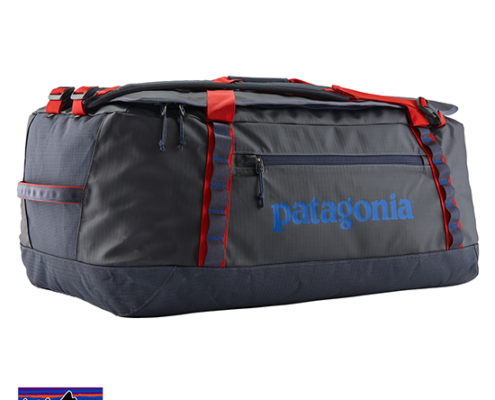 PATAGONIA-49348-BLACK HOLE DUFFEL 70L-SAC DE VOYAGE-SMRESMOLDER BLUE W AMINATA RED-BLEU