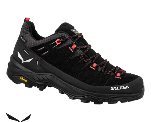 SALEWA-61401-ALP TRAINER II GTX-CHAUSSURES DE RANDONNÉE-FEMME-9172 BLACK ONYX-NOIR