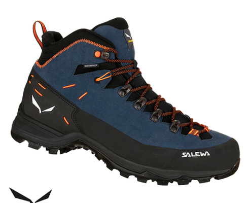 SALEWA-61412-ALP MATE WINTER MID-CHAUSSURES DE RANDONNÉE-8669 DARK DENIM BLACK-BLEU