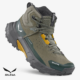 SALEWA-61461-PERDOC É LEATHER MID PTX-CHAUSSURES DE RANDONNÉE-HOMME-5056 FADED GREEN DARK OLIVE-VERT