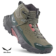 SALEWA-61462-PEDROC 2 LEATHER MID PTX-CHAUSSURES DE RANDONNÉE-FEMME-5056 FADED GREEN DARK OLIVE-VERT