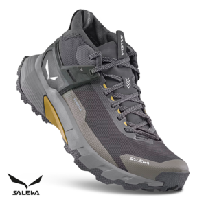 SALEWA-61463-PEDROC 2 MID PTX-CHAUSSURES DE RANDONNÉE ET MARCHE NORDIQUE-HOMME-0994 BLACK OUT BUNGEE CORD-NOIR