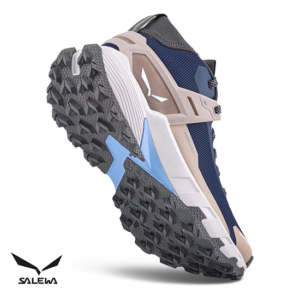 SALEWA-61464-PEDROC 2 MID PTX-CHAUSSURES DE RANDONNÉE-FEMME-NAVY BLAZER QUICK SAND-MARINE-TALON