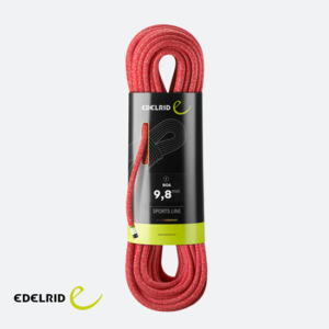 EDELRID-710790702000-BOA 9.8MM X 70M-CORDE-RED-ROUGE