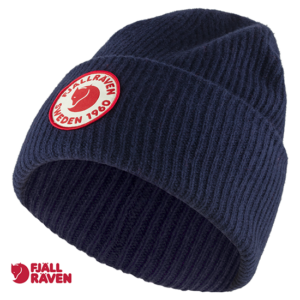 FJALL RAVEN-78142-LOGO HAT-BONNET-555 DARK NAVY-MARINE