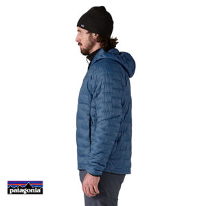 PATAGONIA-84031-M'S MICRO PUFF HOODY-DOUDOUNE À CAPUCHE-HOMME-CLMB CLEMENT BLUE-BLEU-CÔTÉ