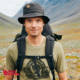 FJALL RAVEN-TEE-SHIRT ABISKO LAINE CLASSIS-TEE SHIRT-HOMME-622 LIGHT OLIVE-VERT-VUE