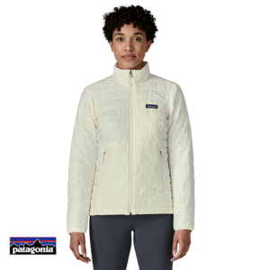 PATAGONIA-84218-W'S NANO PUFF JACKET-DOUDOUNE SYNTHÉTIQUE-FEMME-BCW BIRCH WHITE-BLANC-FACE