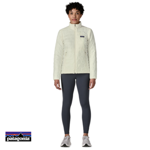 PATAGONIA-84218-W'S NANO PUFF JACKET-DOUDOUNE SYNTHÉTIQUE-FEMME-BCW BIRCH WHITE-BLANC