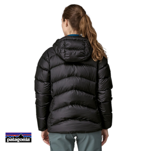 PATAGONIA-85505-W'S FITZ ROY DOWN-DOUDOUNE À CAPUCHE-FEMME-BLK BLACK-NOIR-DOS