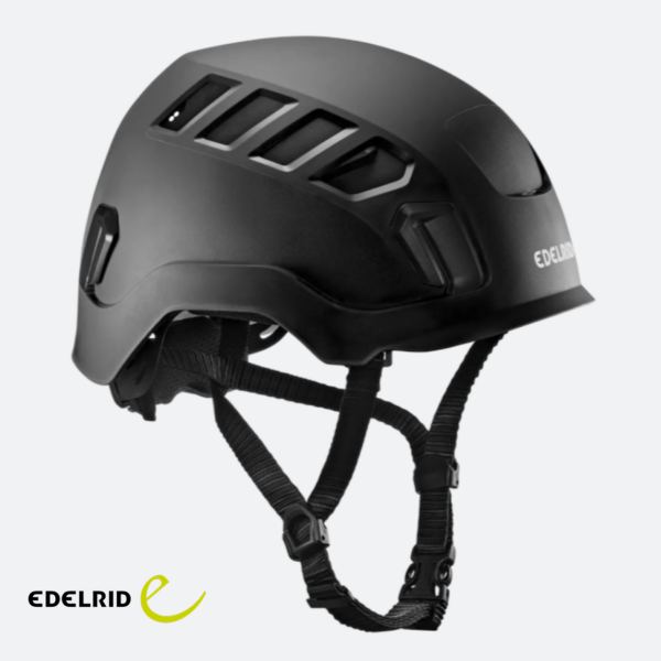 EDELRID-88515-CASQUE D'ESCALADE PROFESSIONNEL-017 NIGHT-NOIR