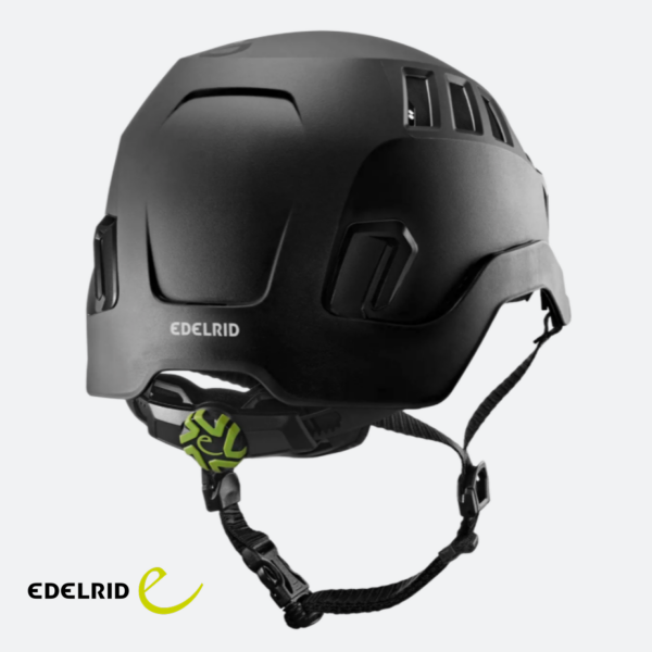 EDELRID-88515-CASQUE D'ESCALADE PROFESSIONNEL-017 NIGHT-NOIR-ARRIERE