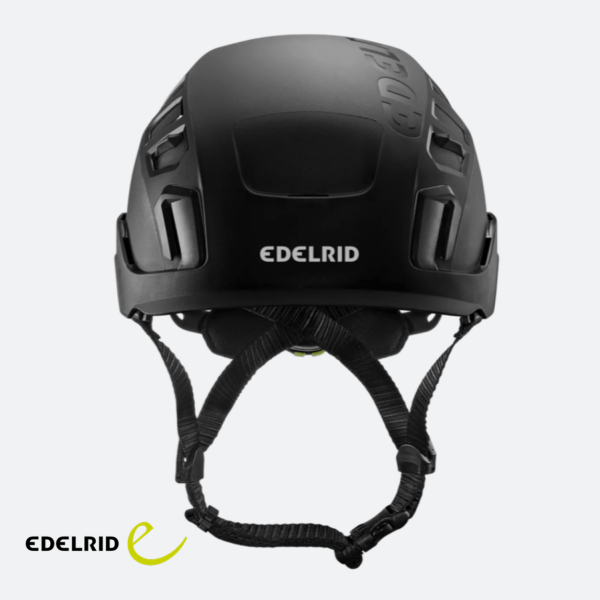 EDELRID-88515-CASQUE D'ESCALADE PROFESSIONNEL-017 NIGHT-NOIR-FACE