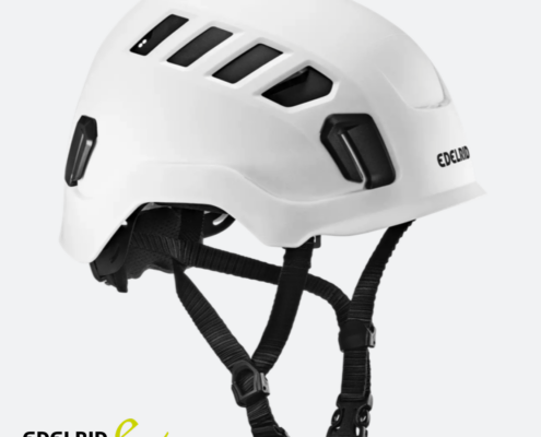 EDELRID-88515-CASQUE D'ESCALADE PROFESSIONNEL-SNOW-BLANC