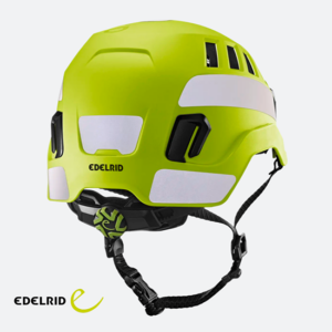 EDELRID-88515HIVIS-CASQUE DE PROFESSIONNEL-HIGH VISIBILITY-JAUNE FLUO-ARRIERE