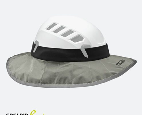 EDELRID-88525-HELMET FULL BRIM-PROTECTION CASQUE PLUIE SOLEIL POUR CASQUE PROFESSIONNEL