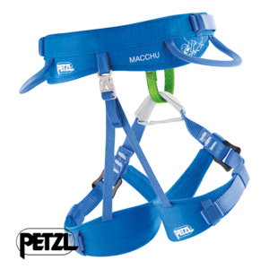 PETZL-C015AA00-MACCHU-HARNAIS ENFANT-BLEU-ARRIERE