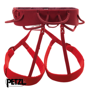 PETZL-C022CA-ADJAMA-HARNAIS D'ESCALADE-DARK RED-ROUGE-ARRIERE
