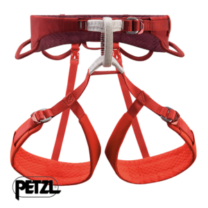 PETZL-C022CA-ADJAMA-HARNAIS D'ESCALADE-DARK RED-ROUGE