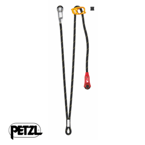 PETZL-L044AA00-LONGE PROGRESS ADJUDT-Y-LONGE-BLACK-NOIR